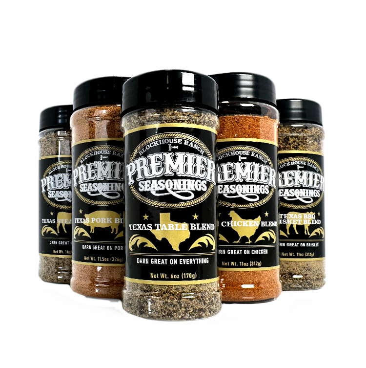 5 PACK OF PREMIER SEASONINGS